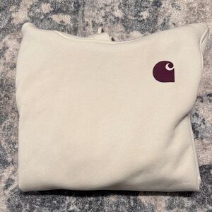 Carhartt Women's Off-White Cowl Neck Sweater